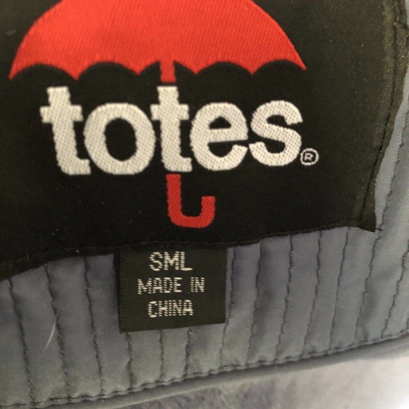 Totes Women’s Size S Rain Jacket Waterproof Windproof Quilted Fleece Lined Blue - Picture 5 of 9